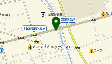 理容プラージュ新居浜上泉店の地図画像