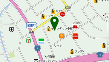 理容プラージュイオンタウン小郡店の地図画像