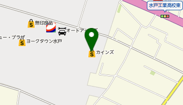理容プラージュイオンタウン水戸南店の地図画像