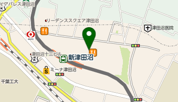 ブルーム  イオンモール津田沼店の地図画像