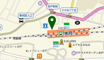 ミルフローラ ドゥ 水戸エクセル店の地図画像