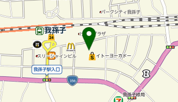 ミルフローラ 我孫子店の地図画像
