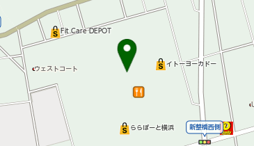 ミルフローラ ららぽーと横浜店の地図画像