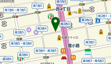 ブルーム さっぽろ地下街ポールタウン店の地図画像