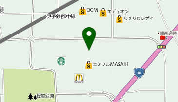 クーキ エミフルMASAKI店の地図画像