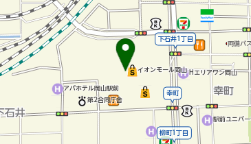 ミルフローラ イオンモール岡山店【Tisyou取扱店舗】の地図画像