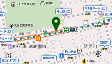 エステール さんすて福山店の地図画像