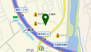 ミルフローラ 木の葉モール橋本店の地図画像