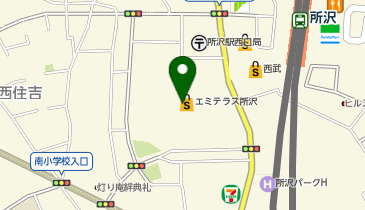 ミルフローラ エミテラス所沢店の地図画像