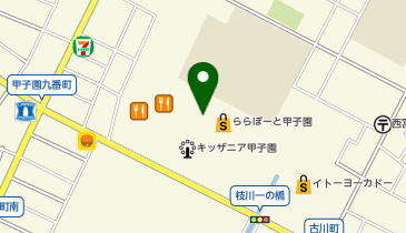 ミルフローラ ららぽーと甲子園店の地図画像