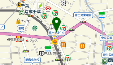 【メンズクリア】千葉駅前店の地図画像