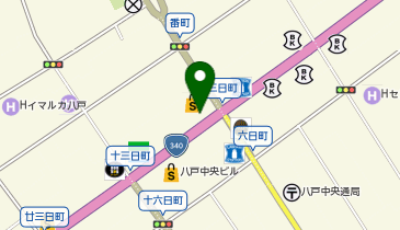 【メンズクリア】さくら野百貨店八戸店の地図画像