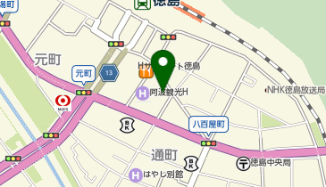 【メンズクリア】徳島駅前店の地図画像
