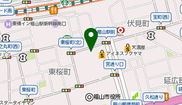 【メンズクリア】福山駅前店の地図画像