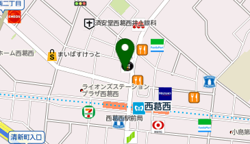 【メンズクリア】西葛西店の地図画像