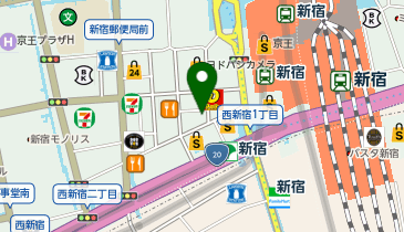 【メンズクリア】新宿店の地図画像