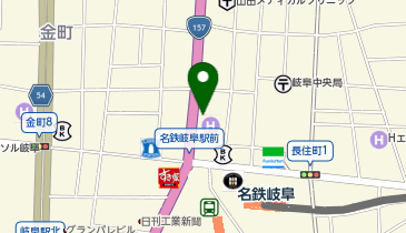 【メンズクリア】岐阜店の地図画像