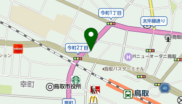 【メンズクリア】鳥取駅前店の地図画像