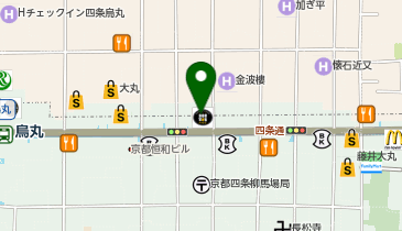 【メンズクリア】京都店の地図画像