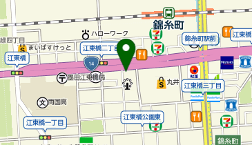 【メンズクリア】錦糸町駅前店の地図画像
