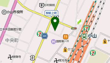 【メンズクリア】小山店の地図画像