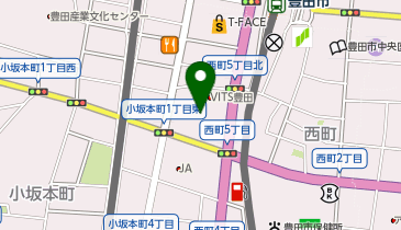 【メンズクリア】豊田店の地図画像