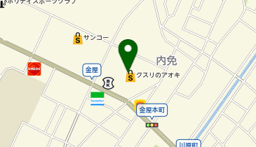 クスリのアオキ 金屋本町店の地図画像