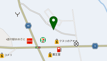 クスリのアオキ 大郷店の地図画像