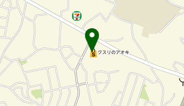 クスリのアオキ 土浦桜ケ丘店の地図画像
