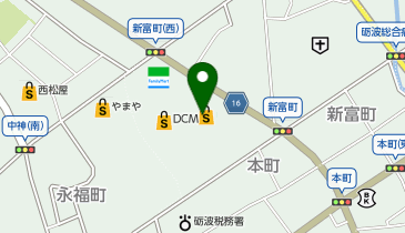 クスリのアオキ 新富店の地図画像