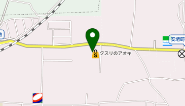 クスリのアオキ 安堵店の地図画像