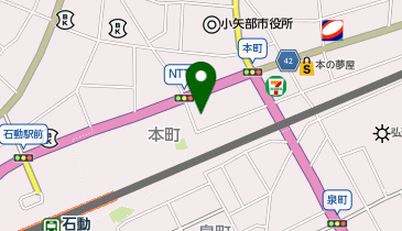 クスリのアオキ 小矢部中央店の地図画像