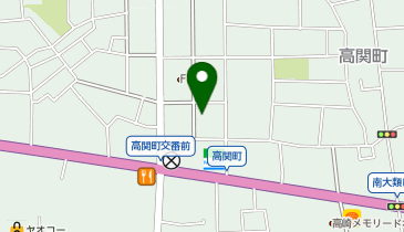 クスリのアオキ 高関店の地図画像