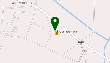 クスリのアオキ 犬塚店の地図画像