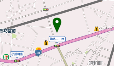 クスリのアオキ 清水店の地図画像