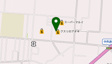 クスリのアオキ 分水店の地図画像