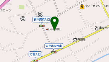 クスリのアオキ 安中店の地図画像