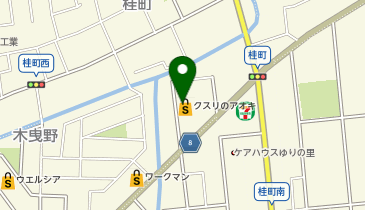 クスリのアオキ 桂店の地図画像