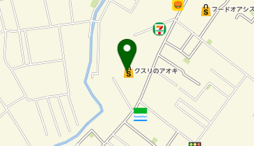 クスリのアオキ 御幸ケ原店の地図画像