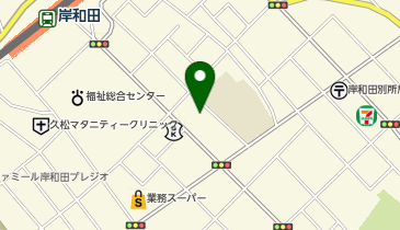 クスリのアオキ 岸和田野田店の地図画像