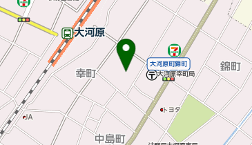 クスリのアオキ 大河原幸町店の地図画像