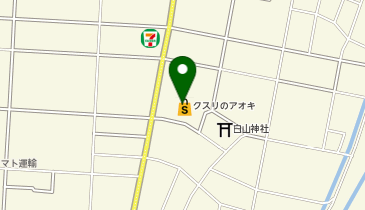 クスリのアオキ 茜部神清寺店の地図画像