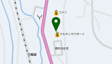 クスリのアオキ マルホンカウボーイ花輪店の地図画像