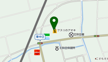 クスリのアオキ 鷹巣店の地図画像