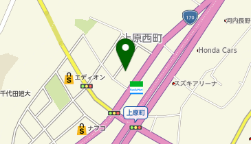 クスリのアオキ 上原西店の地図画像