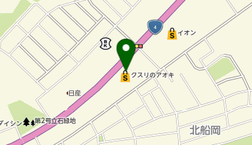 クスリのアオキ 船迫店の地図画像