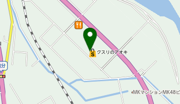 クスリのアオキ 箕輪店の地図画像