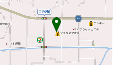 クスリのアオキ 広見店の地図画像