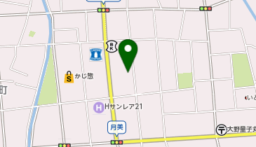 クスリのアオキ 大野店の地図画像