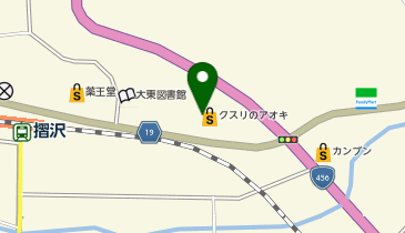 クスリのアオキ 摺沢店の地図画像